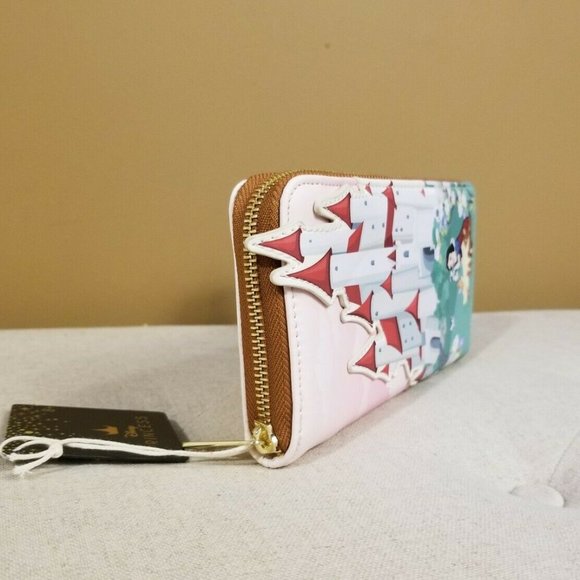 Loungefly Disney Snow White Castle Scene Wallet NEW - Picture 3 of 12